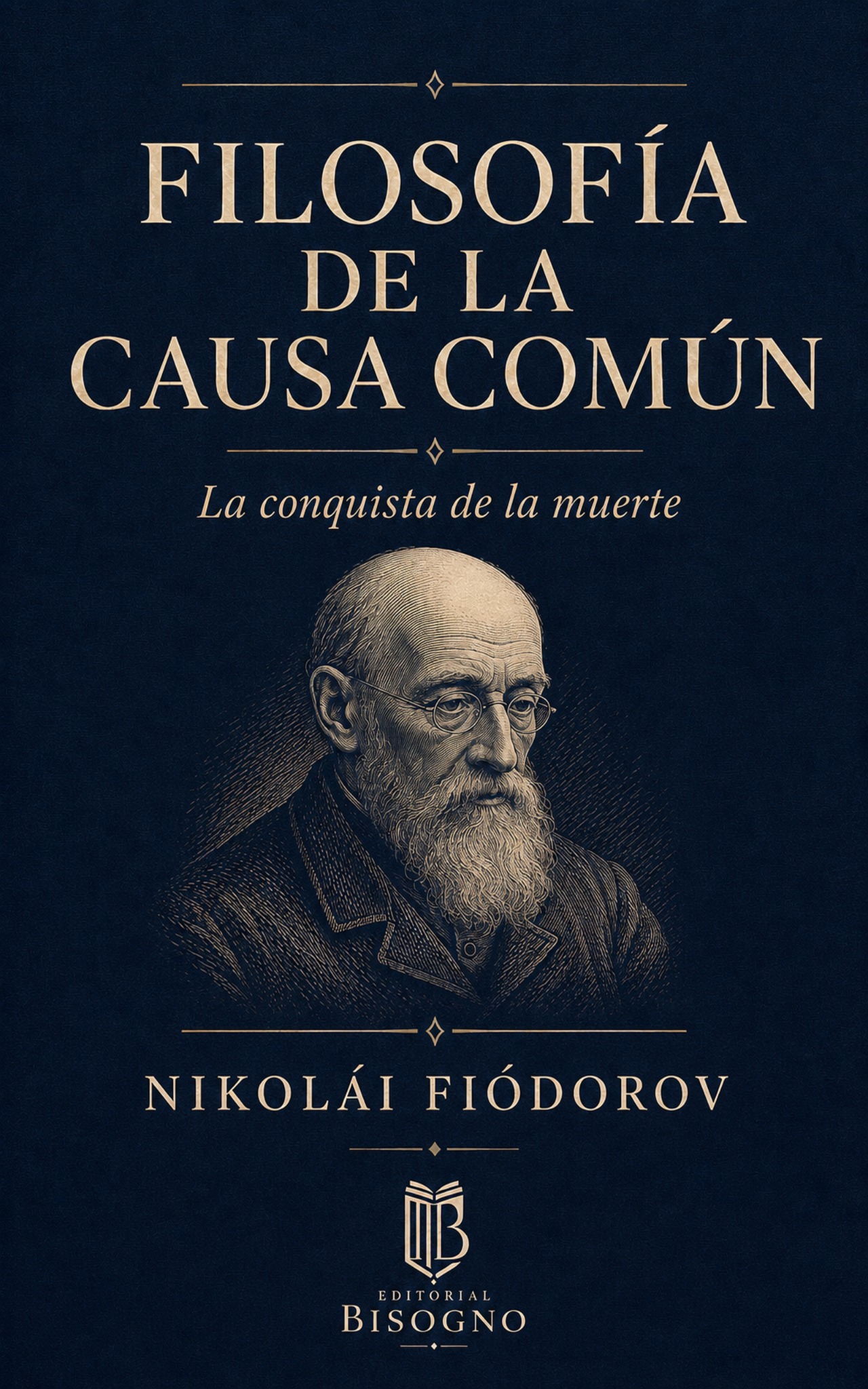 Portada de Filosofía de la causa común, de Nikolái Fiódorov